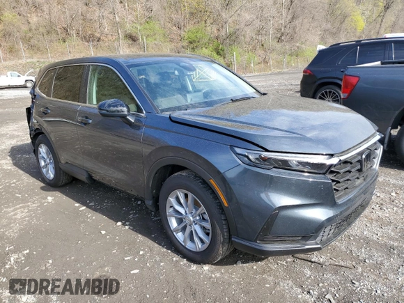 2025 Honda CR-V EX with VIN 7FARS4H46SE005065, listed as a Copart auction lot 54276355 with 5,687 mi miles and Salvage Title. Bid and sale history available at DreamBid. Image 4.