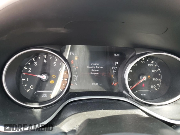 2020 Jeep Compass Latitude z VIN 3C4NJDBB5LT173917, wystawiony jako Copart lot #65556555 z przebiegiem 38 539 mil mil oraz Szkoda całkowita • Salvage title. Historia ofert i sprzedaży dostępna na DreamBid. Obrazek 9.