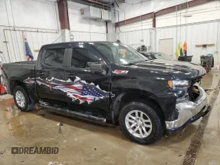 2019 Chevrolet Silverado 1500 LT with VIN 1GCUYDED6KZ240794, listed as a Copart auction lot 46368255 with 0 mi miles and Non Repairable. Bid and sale history available at carsss.com. Image 4.
