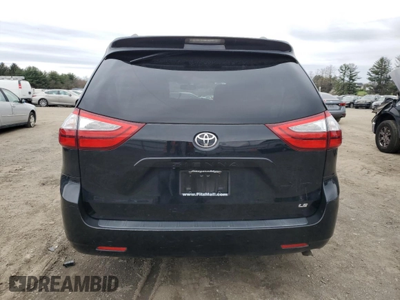 2015 Toyota Sienna LE AAS with VIN 5TDKK3DC5FS550597, listed as a Copart auction lot 51458215 with 74,090 mi miles and Salvage Title. Bid and sale history available at DreamBid. Image 6.