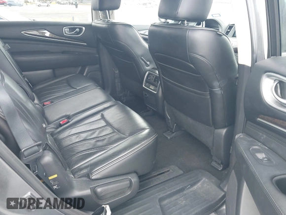 2015 Infiniti QX60 with VIN 5N1AL0MM6FC510817, listed as a IAAI auction lot 41890968 with 179,917 mi miles. Bid and sale history available at carsss.com. Image 8.
