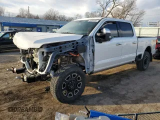 2024 Ford Super Duty F-250 SRW XL with VIN 1FT8W2BN3RED65908, listed as a Copart auction lot 42253355 with 7,149 mi miles and Salvage Title. Bid and sale history available at carsss.com. Image 1.