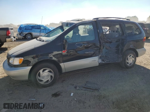 2000 Toyota Sienna LE with VIN 4T3ZF13C5YU287280, listed as a Copart auction lot 71397554 with 162,851 mi miles and Clean Title. Bid and sale history available at carsss.com. Image 1.