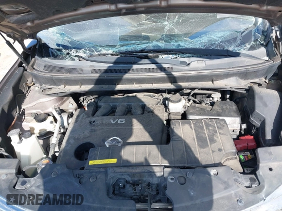 2014 Nissan Murano SV with VIN JN8AZ1MU4EW408491, listed as a IAAI auction lot 38418086 with 161,373 mi miles and . Bid and sale history available at DreamBid. Image 10.