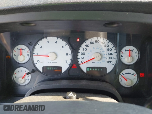 2003 Dodge 1500 ST z VIN 1D7HU18D93S346244, wystawiony jako IAAI lot #41998278 z przebiegiem 158 345 mil mil oraz . Historia ofert i sprzedaży dostępna na DreamBid. Obrazek 7.