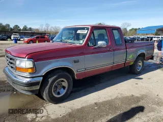 1994 Ford F-150 with VIN 1FTEX15N9RKB53277, listed as a Copart auction lot 87906665 with 186,113 mi miles and Salvage Title. Bid and sale history available at carsss.com. Image 1.