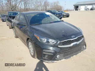 2020 Kia Forte LXS with VIN 3KPF24AD7LE160160, listed as a IAAI auction lot 41785749 with 55,988 mi miles. Bid and sale history available at carsss.com. Image 1.
