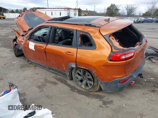 2015 Jeep Cherokee Trailhawk z VIN 1C4PJMBS9FW750858, wystawiony jako IAAI lot #41741305 z przebiegiem Nie podano mil oraz . Historia ofert i sprzedaży dostępna na DreamBid. Obrazek 3.