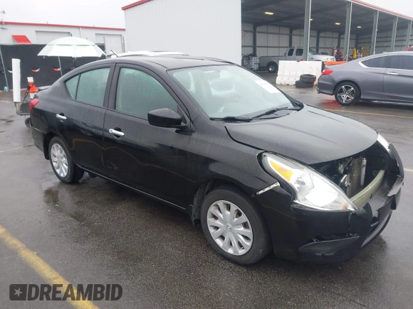 2016 Nissan Versa S Plus with VIN 3N1CN7AP5GL859037, listed as a IAAI auction lot 41199002 with 128,848 mi miles. Bid and sale history available at carsss.com. Image 1.