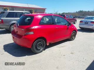 2009 Toyota Yaris with VIN JTDJT903X95251943, listed as a IAAI auction lot 42124300 with 193,503 mi miles. Bid and sale history available at carsss.com. Image 4.
