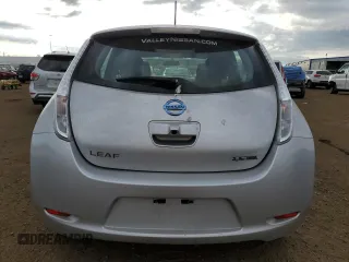 2016 Nissan LEAF S with VIN 1N4BZ0CP6GC313575, listed as a Copart auction lot 58181543 with 0 mi miles. Bid and sale history available at carsss.com. Image 6.