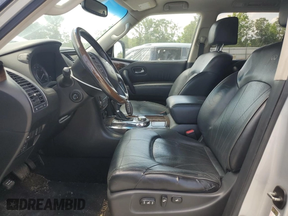 2013 Infiniti QX56 with VIN JN8AZ2NEXD9060240, listed as a Copart auction lot 61932725 with 165,327 mi miles and Clean title. Bid and sale history available at DreamBid. Image 7.