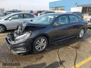 2020 Volkswagen Passat 2.0T S with VIN 1VWAA7A32LC020432, listed as a Copart auction lot 77818264 with 91,923 mi miles and Non Repairable. Bid and sale history available at carsss.com. Image 1.