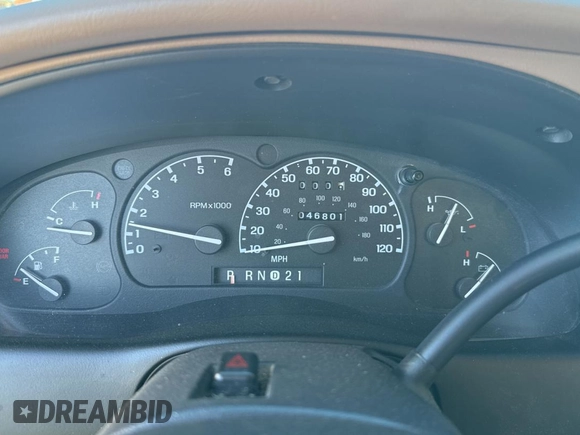 1997 Ford Ranger XLT with VIN 1FTCR14X4VPB27557, listed as a Copart auction lot 44211085 with 46,801 mi miles and Clean Title. Bid and sale history available at carsss.com. Image 8.