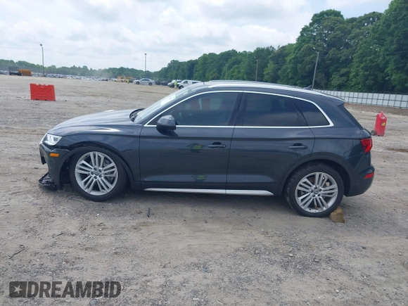 2020 Audi Q5 Premium Plus with VIN WA1BNAFY8L2072659, listed as a IAAI auction lot 42231063 with 32,800 mi miles and . Bid and sale history available at DreamBid. Image 14.