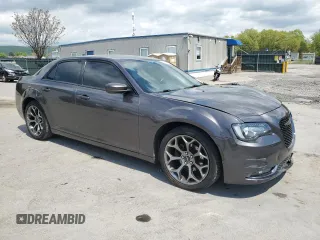 2017 Chrysler 300 S with VIN 2C3CCABG3HH663398, listed as a Copart auction lot 56044465 with 75,657 mi miles and Salvage Title. Bid and sale history available at DreamBid. Image 4.