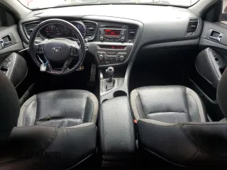 2013 Kia Optima SX with VIN 5XXGR4A63DG208778, listed as a Copart auction lot 57439155 with 169,726 mi miles and Salvage title. Bid and sale history available at DreamBid. Image 8.