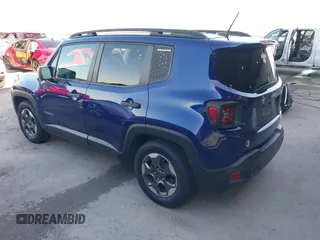 2017 Jeep Renegade Sport with VIN ZACCJAAB2HPE89099, listed as a IAAI auction lot 42329615 with 102,763 mi miles and . Bid and sale history available at DreamBid. Image 3.