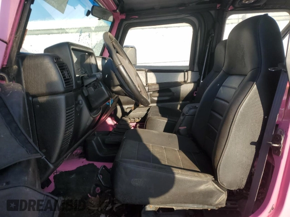 1997 Jeep Wrangler Sahara with VIN 1J4FY49S6VP505743, listed as a Copart auction lot 88931025 with 0 mi miles and Clean Title. Bid and sale history available at carsss.com. Image 7.