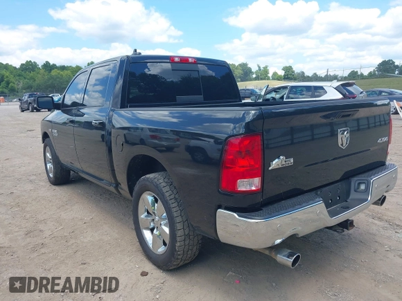 2018 Ram 1500 Big Horn with VIN 1C6RR7LT3JS349016, listed as a IAAI auction lot 39757175 with 91,710 mi miles. Bid and sale history available at carsss.com. Image 3.