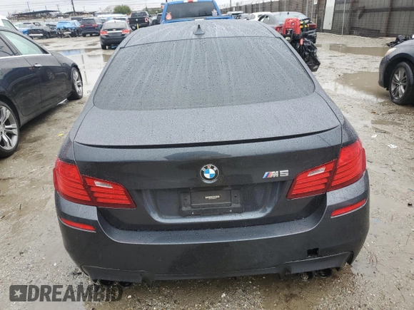 2014 BMW M5 with VIN WBSFV9C5XED593740, listed as a Copart auction lot 45210415 with 76,583 mi miles and Clean Title. Bid and sale history available at carsss.com. Image 6.