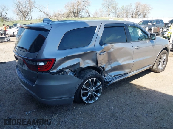 2020 Dodge Durango GT Plus z VIN 1C4RDJDG8LC260402, wystawiony jako IAAI lot #42092955 z przebiegiem 72 970 mil mil oraz . Historia ofert i sprzedaży dostępna na DreamBid. Obrazek 4.
