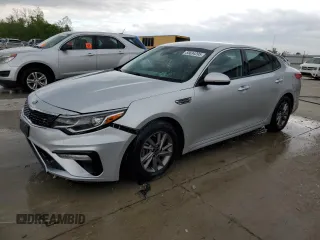 2020 Kia Optima LX with VIN 5XXGT4L35LG383553, listed as a Copart auction lot 55634295 with 103,557 mi miles and Salvage title. Bid and sale history available at DreamBid. Image 1.