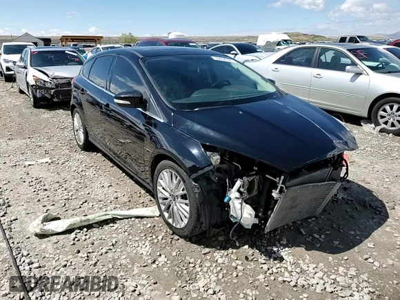 2017 Ford Focus Titanium with VIN 1FADP3N23HL279694, listed as a Copart auction lot 53452725 with 92,740 mi miles and Salvage Title. Bid and sale history available at carsss.com. Image 14.