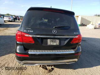 2016 Mercedes-Benz GL with VIN 4JGDF6EE2GA695847, listed as a Copart auction lot 75480934 with 143,445 mi miles and Salvage Title. Bid and sale history available at carsss.com. Image 6.