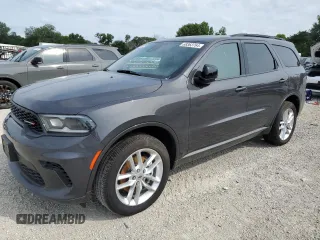 2024 Dodge Durango GT with VIN 1C4RDJDG2RC138336, listed as a Copart auction lot 68363764 with 21 mi miles and Salvage Title. Bid and sale history available at carsss.com. Image 1.