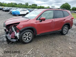 2023 Subaru Forester Premium z VIN JF2SKAECXPH539637, wystawiony jako Copart lot #58744975 z przebiegiem 29 311 mil mil oraz Szkoda całkowita • Salvage title. Historia ofert i sprzedaży dostępna na DreamBid. Obrazek 1.