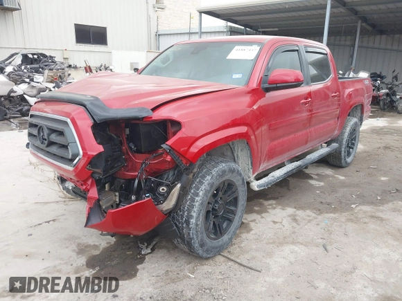 2022 Toyota Tacoma SR with VIN 3TYAX5GN8NT061488, listed as a IAAI auction lot 41887337 with 37,408 mi miles and . Bid and sale history available at DreamBid. Image 18.