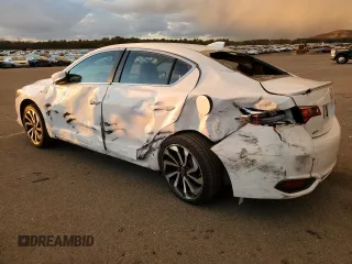2018 Acura ILX Premium with VIN 19UDE2F8XJA005196, listed as a Copart auction lot 82755314 with 29,383 mi miles and Salvage title. Bid and sale history available at DreamBid. Image 2.