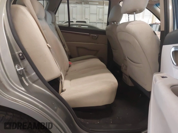 2009 Hyundai Santa Fe SE with VIN 5NMSH73EX9H233513, listed as a IAAI auction lot 42272756 with 155,262 mi miles and . Bid and sale history available at DreamBid. Image 8.