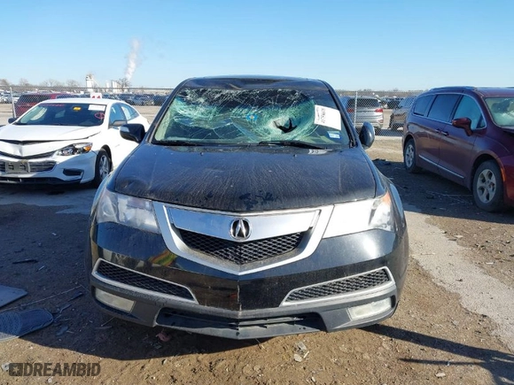 2010 Acura MDX with VIN 2HNYD2H21AH516030, listed as a IAAI auction lot 41758618 with 1 mi miles. Bid and sale history available at carsss.com. Image 12.