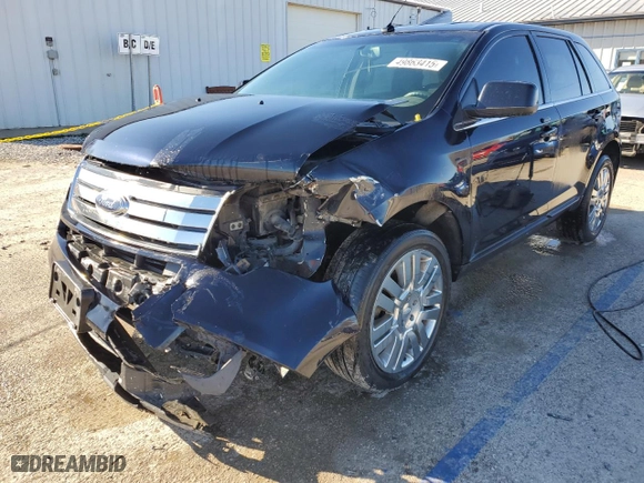 2008 Ford Edge Limited with VIN 2FMDK39C88BA70460, listed as a Copart auction lot 49863415 with 178,264 mi miles and Salvage Title. Bid and sale history available at carsss.com. Image 1.