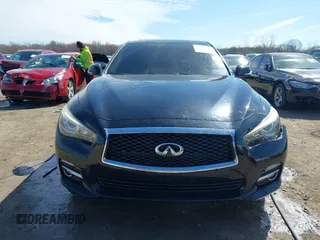2016 Infiniti Q50 3.0t Premium with VIN JN1EV7AR0GM341921, listed as a IAAI auction lot 41983343 with 42,899 mi miles. Bid and sale history available at carsss.com. Image 12.
