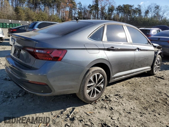 2023 Volkswagen Jetta S z VIN 3VW4M7BU9PM022937, wystawiony jako Copart lot #83599634 z przebiegiem 17 639 mil mil oraz Szkoda całkowita • Salvage title. Historia ofert i sprzedaży dostępna na DreamBid. Obrazek 3.