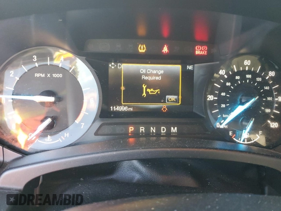 2017 Ford Expedition Max XLT with VIN 1FMJK1HT1HEA26412, listed as a Copart auction lot 48292205 with 114,966 mi miles and Salvage title. Bid and sale history available at DreamBid. Image 9.