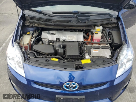2010 Toyota Prius II z VIN JTDKN3DU6A1300422, wystawiony jako Copart lot #60172255 z przebiegiem 139 107 mil mil oraz Szkoda całkowita • Salvage title. Historia ofert i sprzedaży dostępna na DreamBid. Obrazek 11.