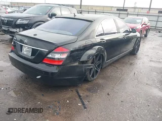 2007 Mercedes-Benz S 550 with VIN WDDNG71X67A045055, listed as a IAAI auction lot 41563313 with 140,068 mi miles and . Bid and sale history available at DreamBid. Image 4.