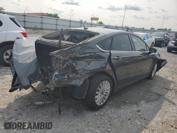2016 Ford Fusion SE Hybrid with VIN 3FA6P0LUXGR405089, listed as a Copart auction lot 58940475 with Not provided miles and Salvage title. Bid and sale history available at DreamBid. Image 3.