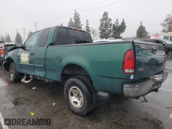 2000 Ford F-150 XL with VIN 1FTZX1726YKA88021, listed as a Copart auction lot 44424675 with 0 mi miles and Salvage Title. Bid and sale history available at carsss.com. Image 2.