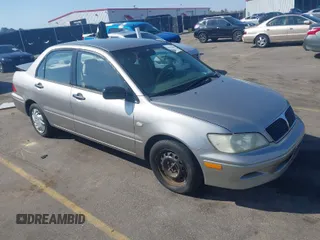 2003 Mitsubishi Lancer ES with VIN JA3AJ26E63U007501, listed as a IAAI auction lot 41771016 with 146,984 mi miles. Bid and sale history available at carsss.com. Image 1.