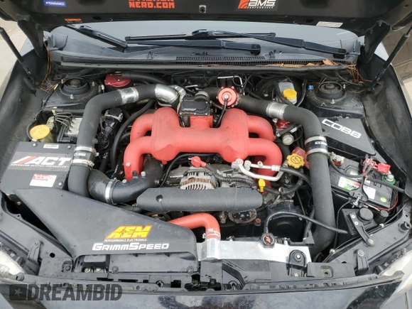 2017 Subaru WRX STI Limited with VIN JF1VA2Y64H9826340, listed as a Copart auction lot 54216775 with 95,938 mi miles and Salvage title. Bid and sale history available at DreamBid. Image 11.