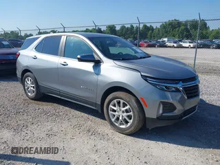 2023 Chevrolet Equinox LT with VIN 3GNAXTEG5PL247185, listed as a IAAI auction lot 42600026 with 62,072 mi miles and . Bid and sale history available at DreamBid. Image 1.