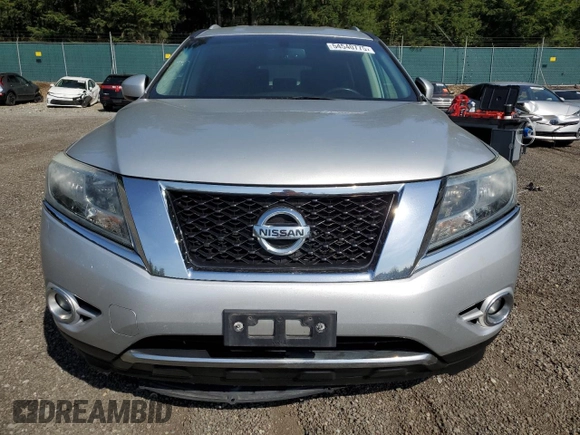 2016 Nissan Pathfinder Platinum with VIN 5N1AR2MM8GC607884, listed as a Copart auction lot 54540775 with 171,544 mi miles and Clean Title. Bid and sale history available at carsss.com. Image 5.