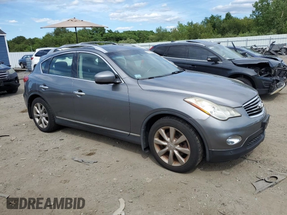 2012 Infiniti EX Journey with VIN JN1AJ0HR8CM453402, listed as a Copart auction lot 65125335 with 127,290 mi miles and Clean title. Bid and sale history available at DreamBid. Image 4.