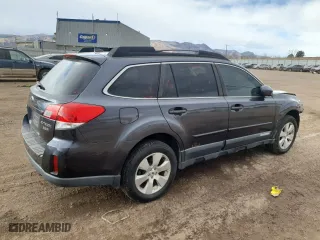 2012 Subaru Outback 3.6R Limited with VIN 4S4BRDKC7C2254595, listed as a Copart auction lot 45411205 with 161,287 mi miles and Salvage Title. Bid and sale history available at carsss.com. Image 3.