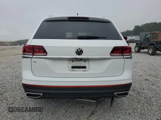 2023 Volkswagen Atlas SE with VIN 1V2JP2CA9PC520933, listed as a Copart auction lot 55444405 with 37,945 mi miles and Salvage title. Bid and sale history available at DreamBid. Image 6.